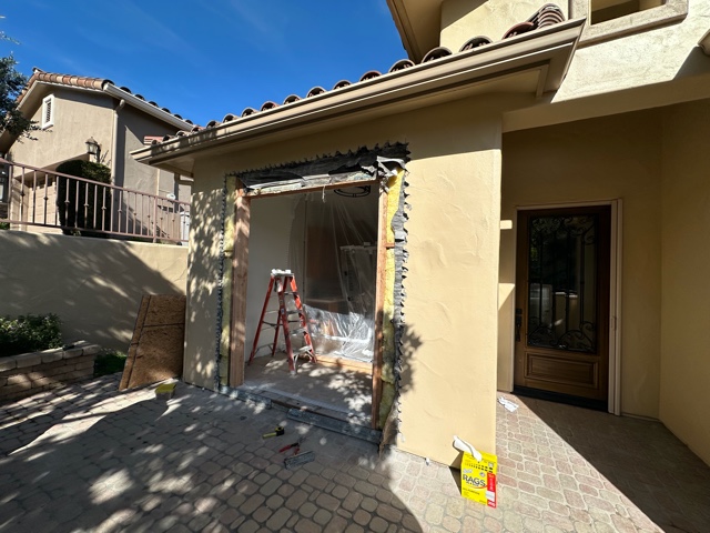 New French Door Install-BEFORE