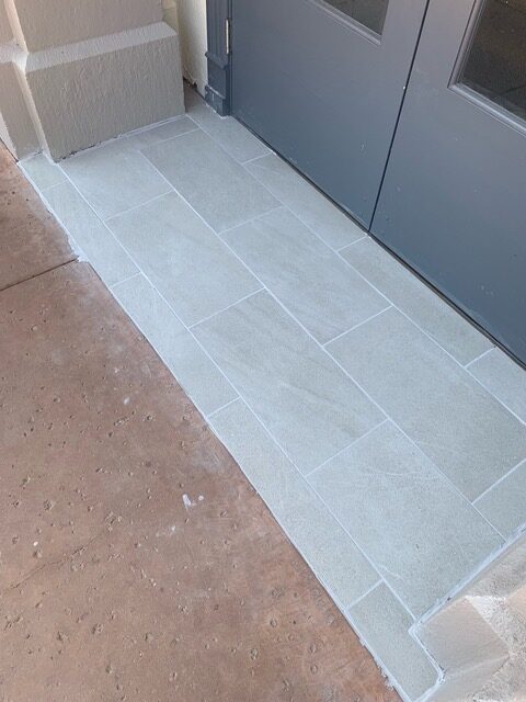 Commercial Tile Entry