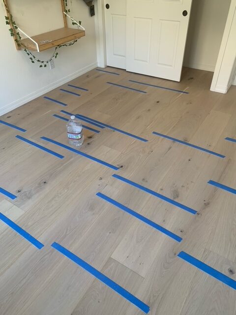 Wood Floor Glue Down Install